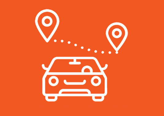Select your pickup and drop-off locations along with dates and time.